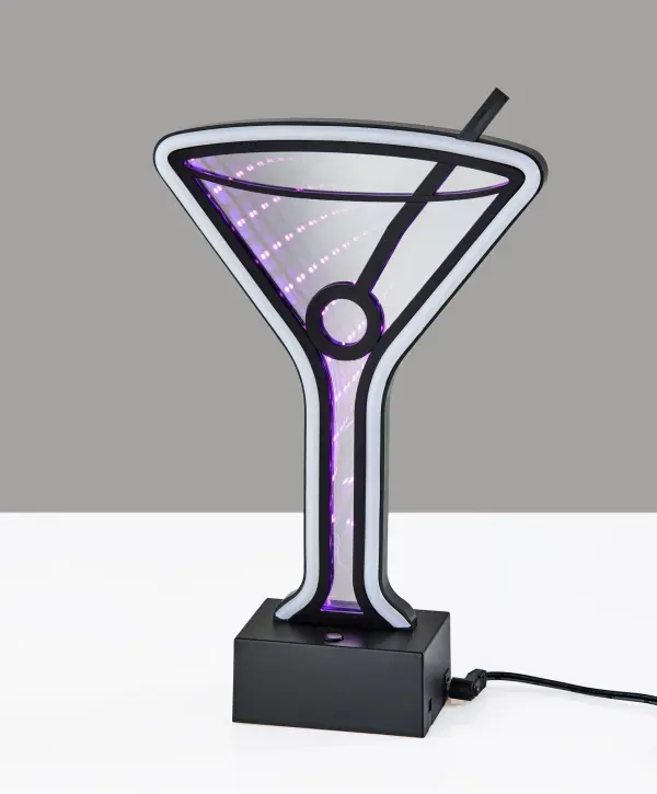 Infinity Neon Martini Glass Light - Image 5