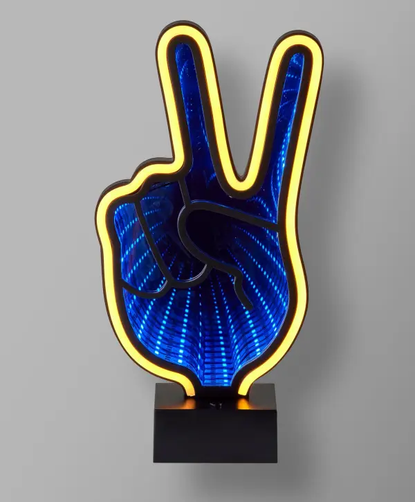 Infinity Neon Peace Sign Lamp - Image 8
