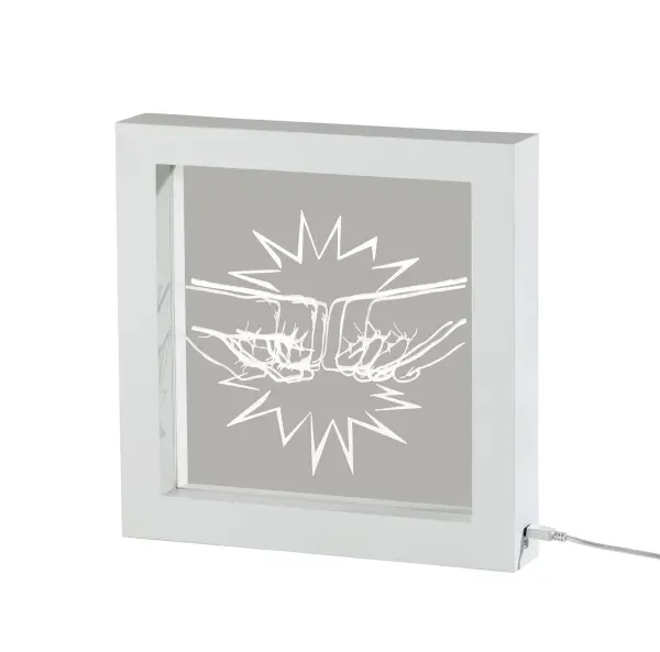 Fist Bump Video Light Box - Image 1