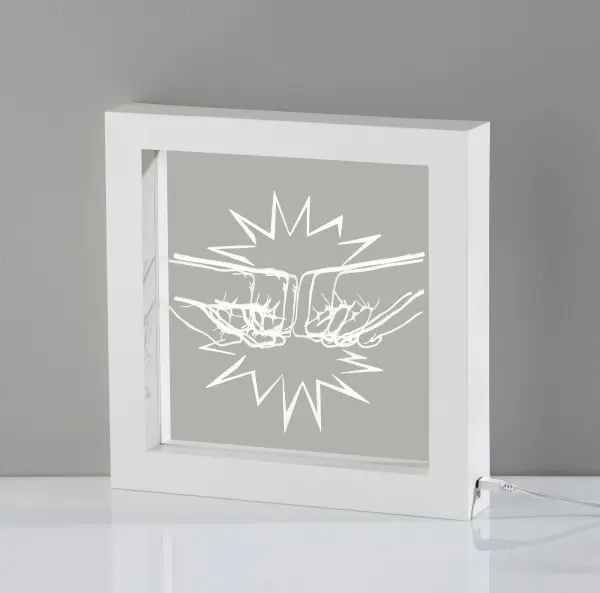 Fist Bump Video Light Box - Image 4