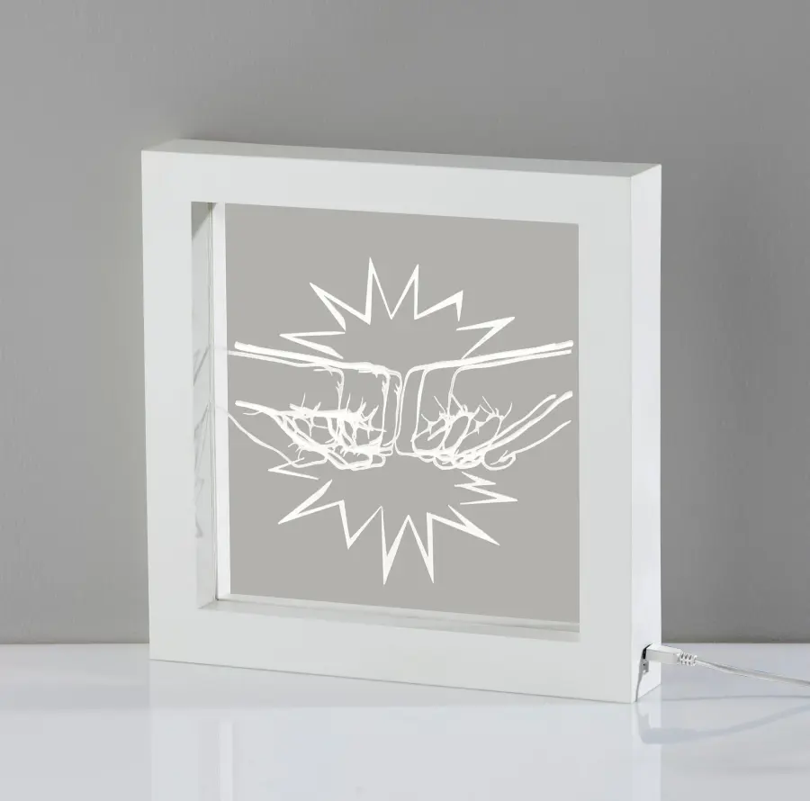 Fist Bump Video Light Box - Image 4