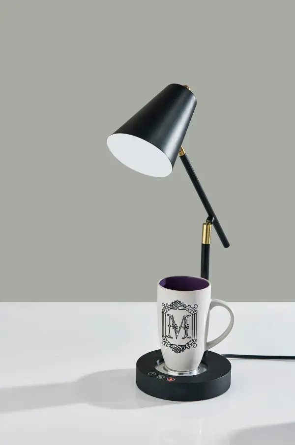 Cup Warming Desk Lamp with USB Charging - Image 3