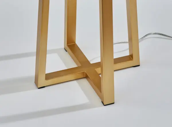 Oakley Floor Lamp in Antique Brass - Image 4