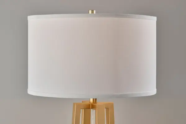 Oakley Floor Lamp in Antique Brass - Image 7