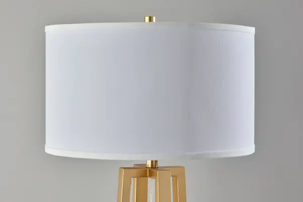Oakley Floor Lamp in Antique Brass - Image 8