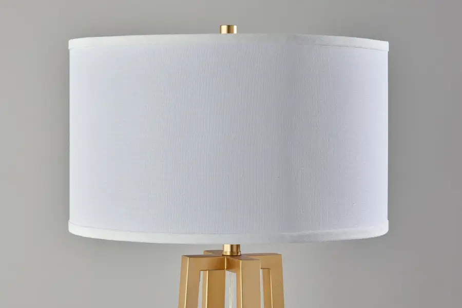 Oakley Floor Lamp in Antique Brass - Image 8