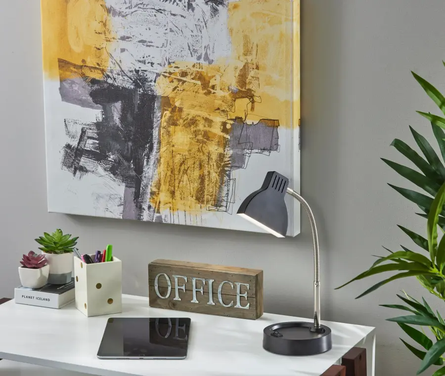 Sleek Energy-Efficient Task Lighting with Adjustable Gooseneck - Image 2