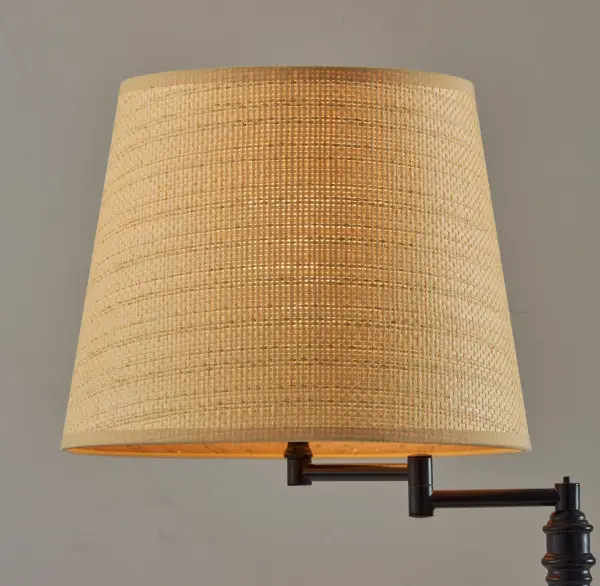 Dante Table Lamp with Natural Rattan Shade - Image 7