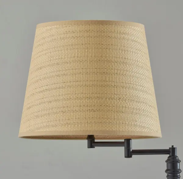 Dante Table Lamp with Natural Rattan Shade - Image 8