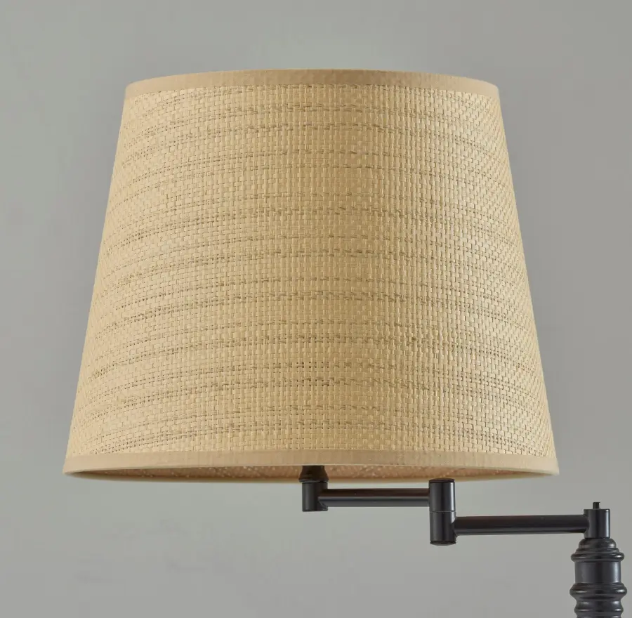 Dante Table Lamp with Natural Rattan Shade - Image 8