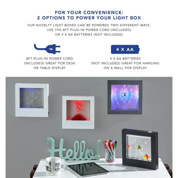 Glitter Light Box with Color-Changing LED - Image 10