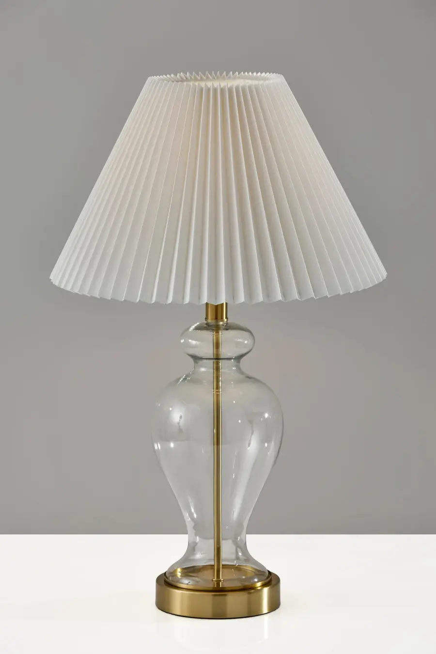 Sonata Table Lamp with Pleated Shade - Image 3