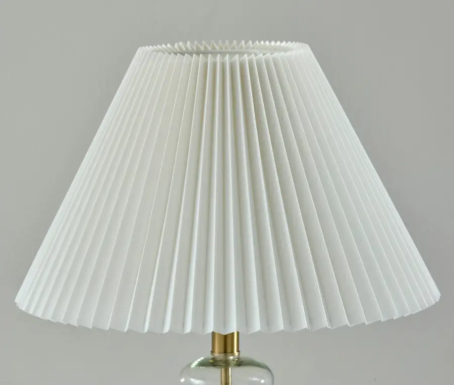 Sonata Table Lamp with Pleated Shade - Image 7