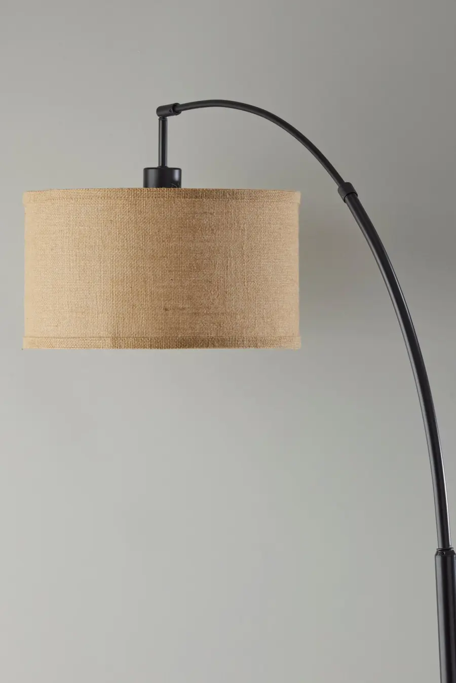 Burlap Arc Floor Lamp - Image 6