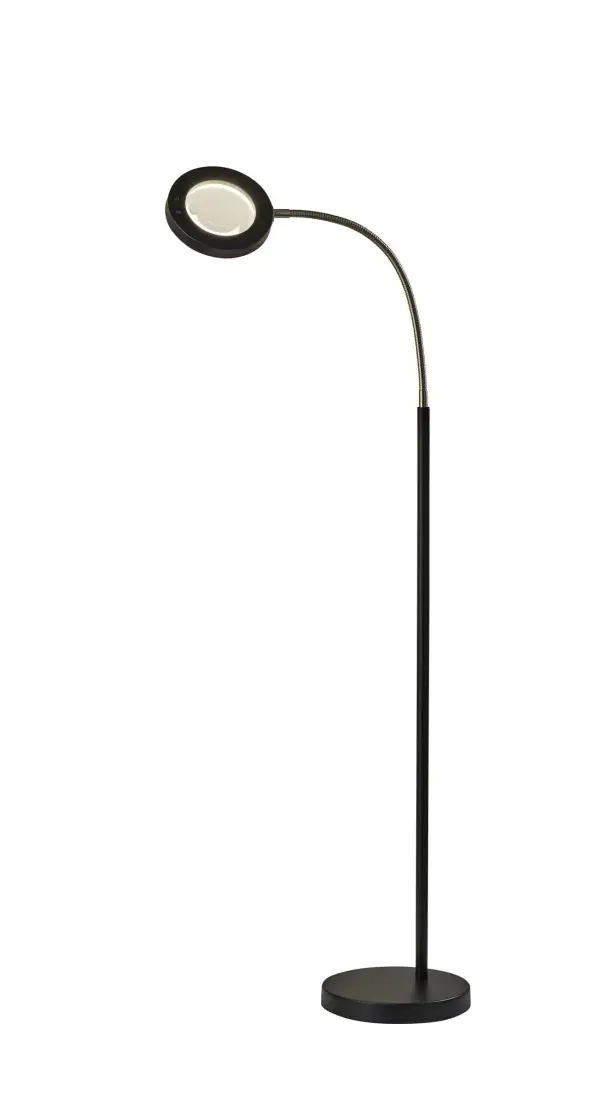 Holmes LED Magnifier Floor Lamp with Smart Switch - Image 1