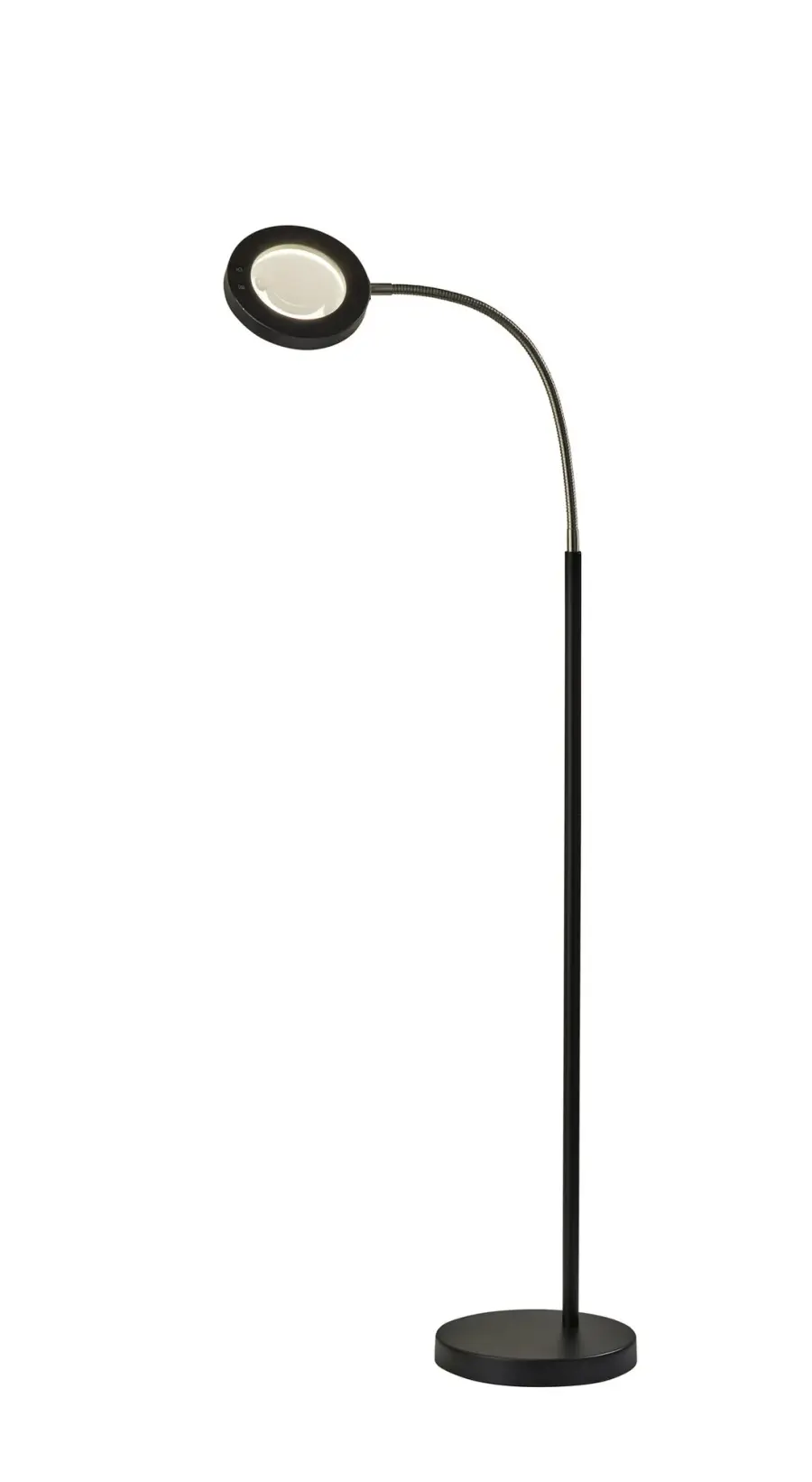 Holmes LED Magnifier Floor Lamp with Smart Switch - Image 1