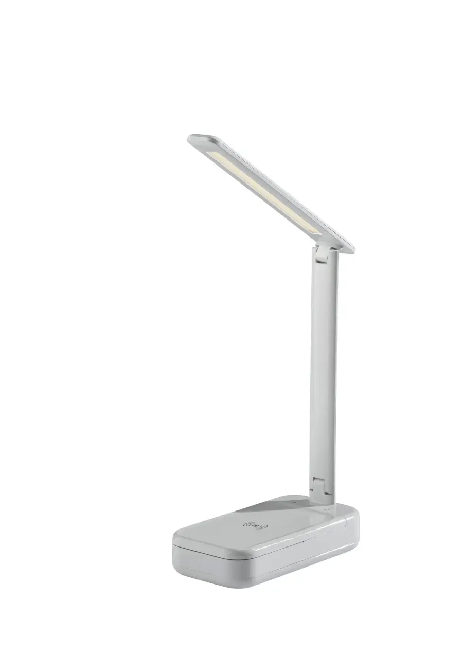 UV-C Sanitizing Desk Lamp with Wireless Charging - Image 1