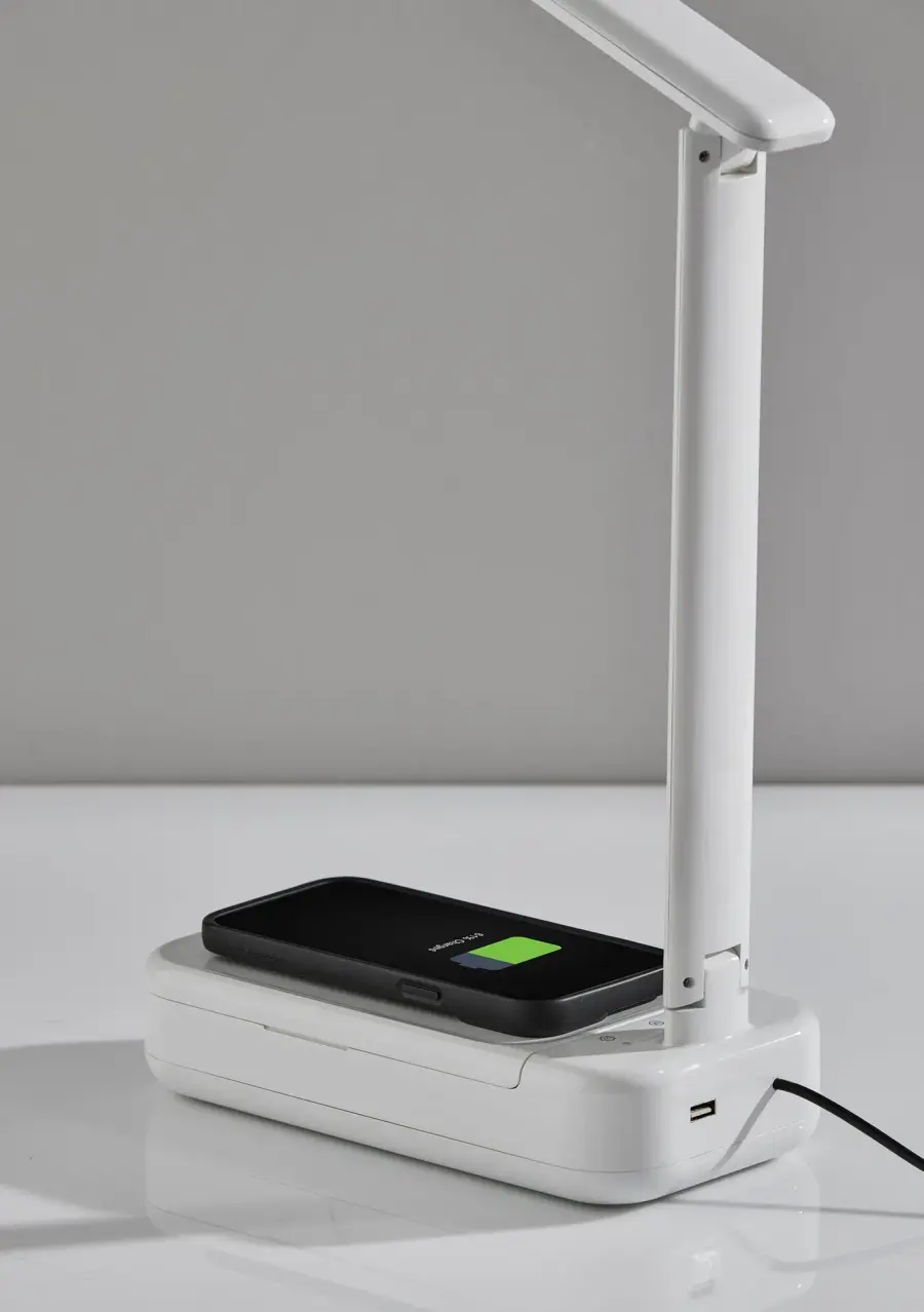 UV-C Sanitizing Desk Lamp with Wireless Charging - Image 12