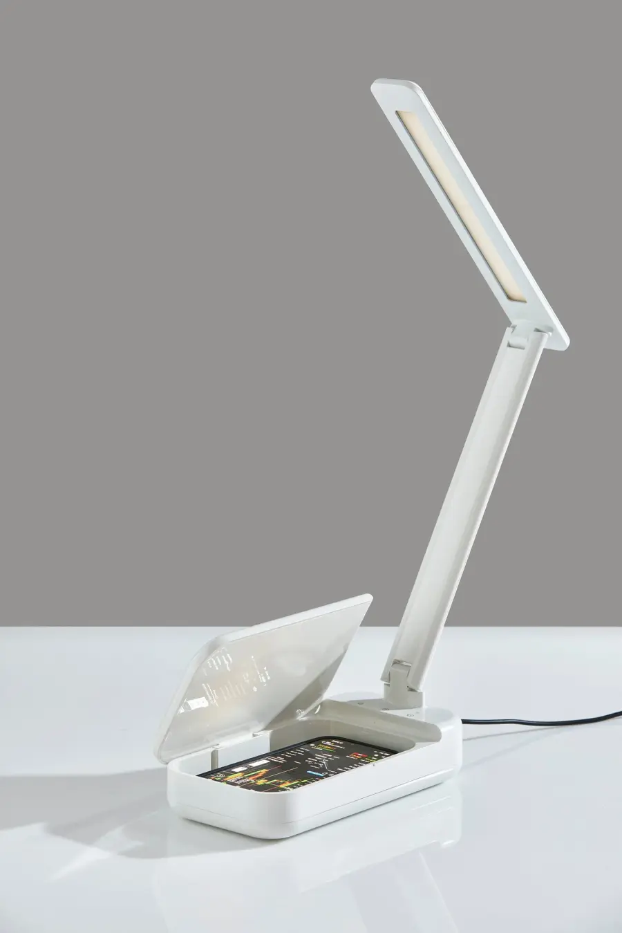 UV-C Sanitizing Desk Lamp with Wireless Charging - Image 3