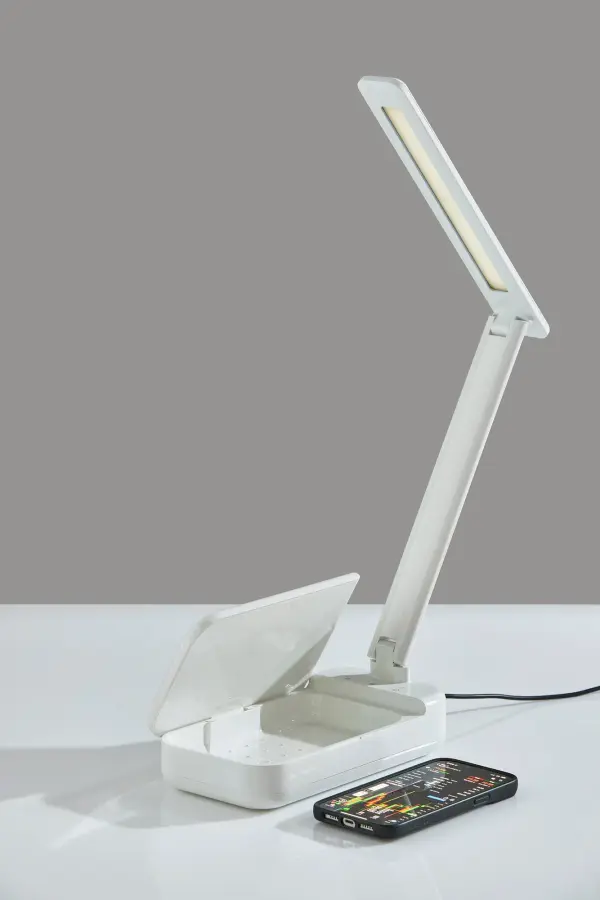 UV-C Sanitizing Desk Lamp with Wireless Charging - Image 5