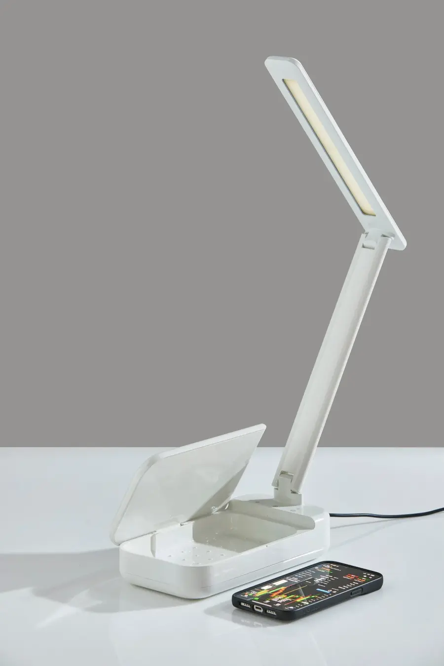 UV-C Sanitizing Desk Lamp with Wireless Charging - Image 5