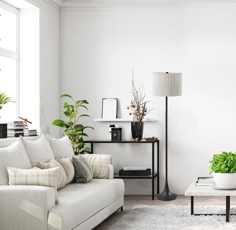 Eli Floor Lamp in Black - Image 2