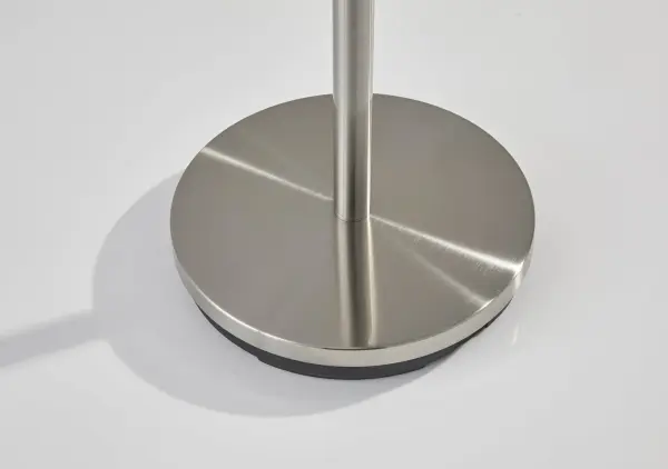 Swizzle Coat Rack in Brushed Steel - Image 2