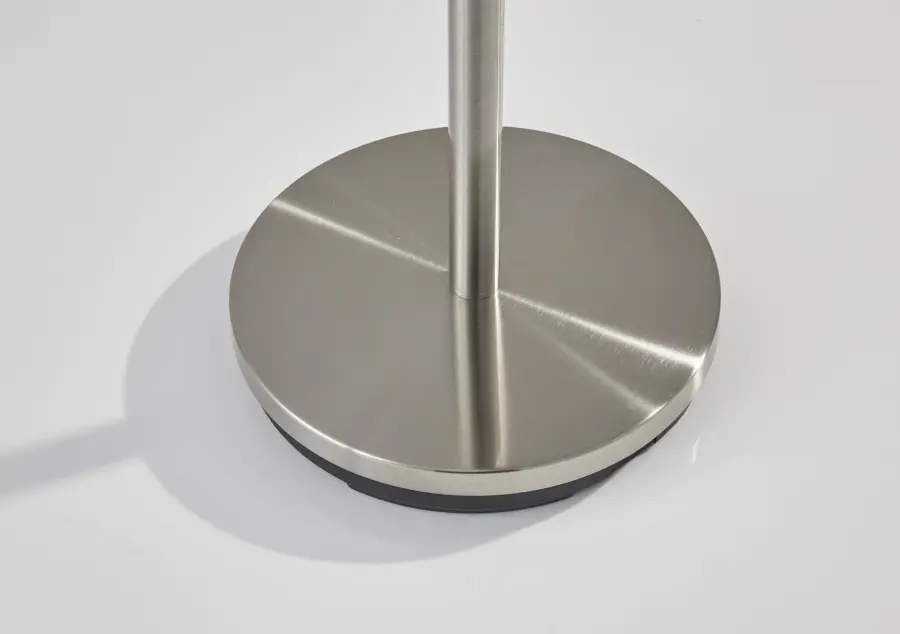 Swizzle Coat Rack in Brushed Steel - Image 2