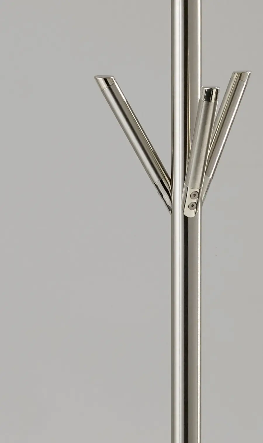 Pegs Coat Rack in Brushed Steel - Image 3