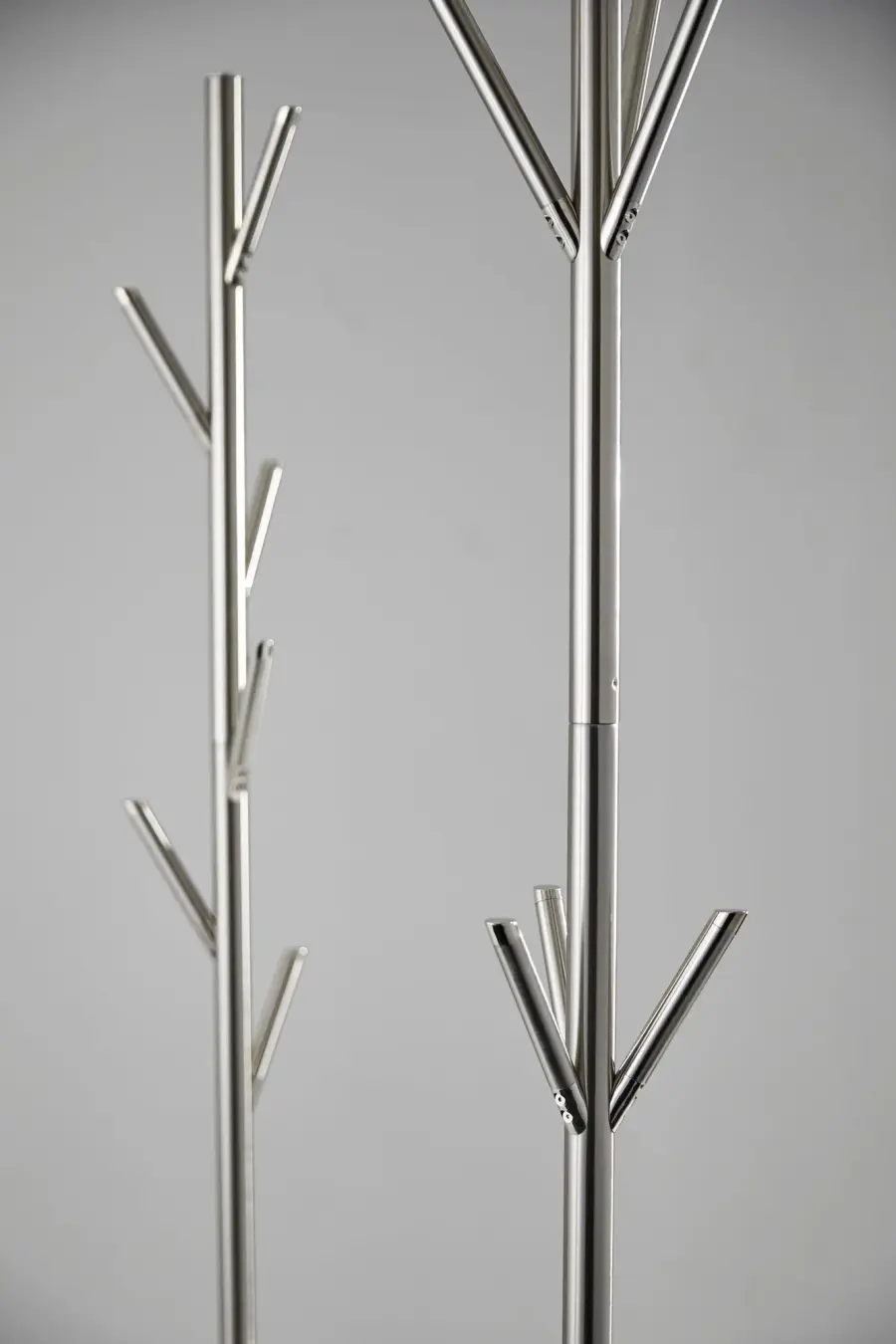 Pegs Coat Rack in Brushed Steel - Image 4