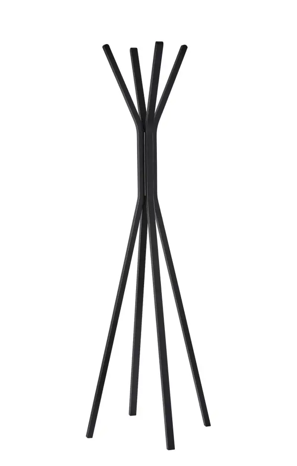 Toby Coat Rack in Black Oak - Image 1