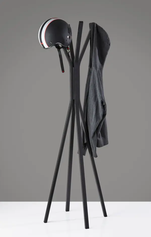 Toby Coat Rack in Black Oak - Image 3