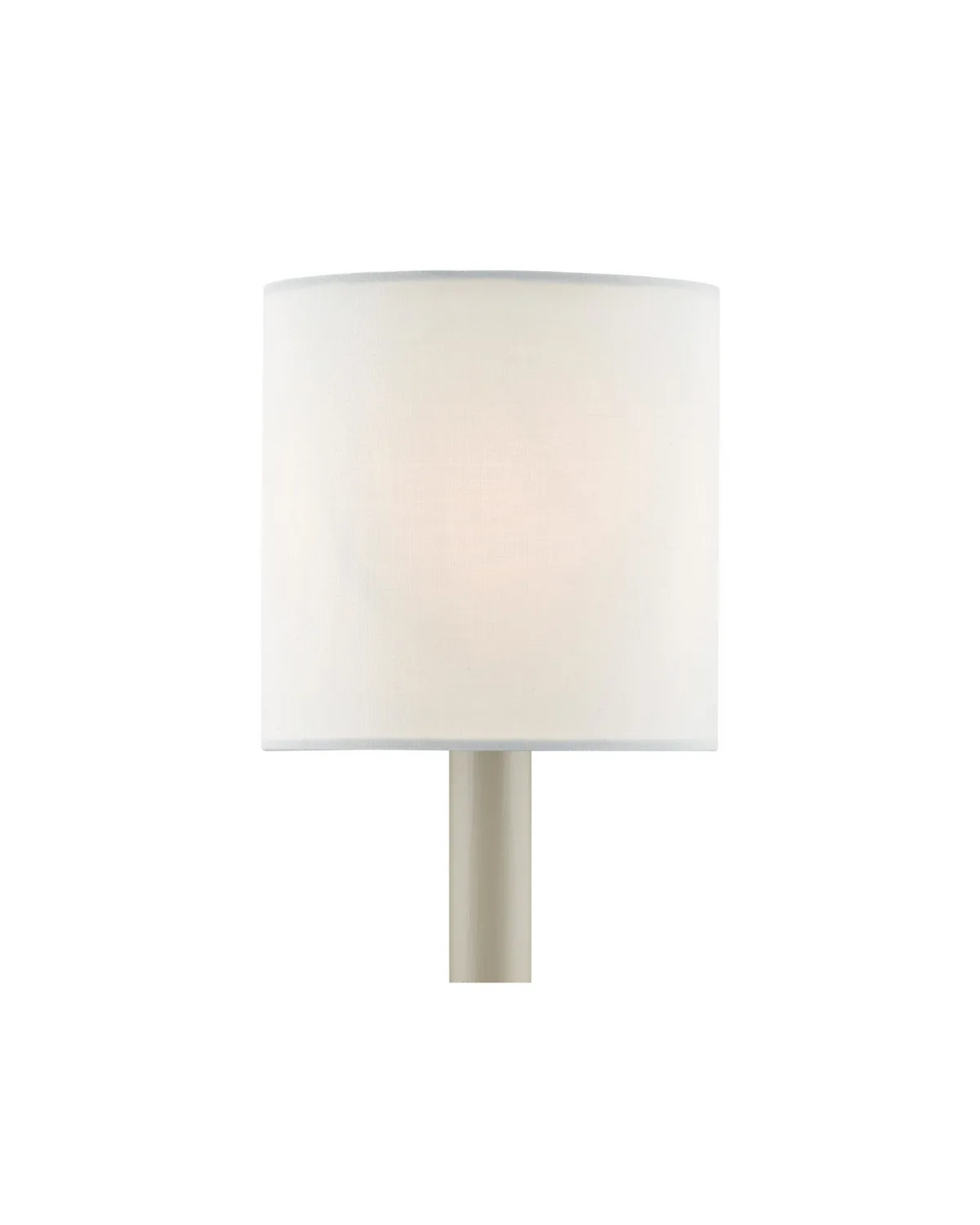 White Cotton Chandelier Shade Shade in White Cotton