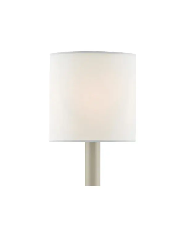 In White Cotton by Currey and Company from the White Cotton Chandelier Shade collection