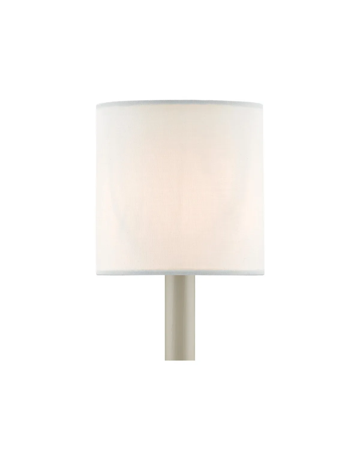 White Cotton Chandelier Shade Shade in White Cotton