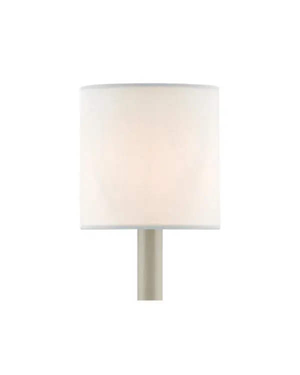 In White Cotton by Currey and Company from the White Cotton Chandelier Shade collection