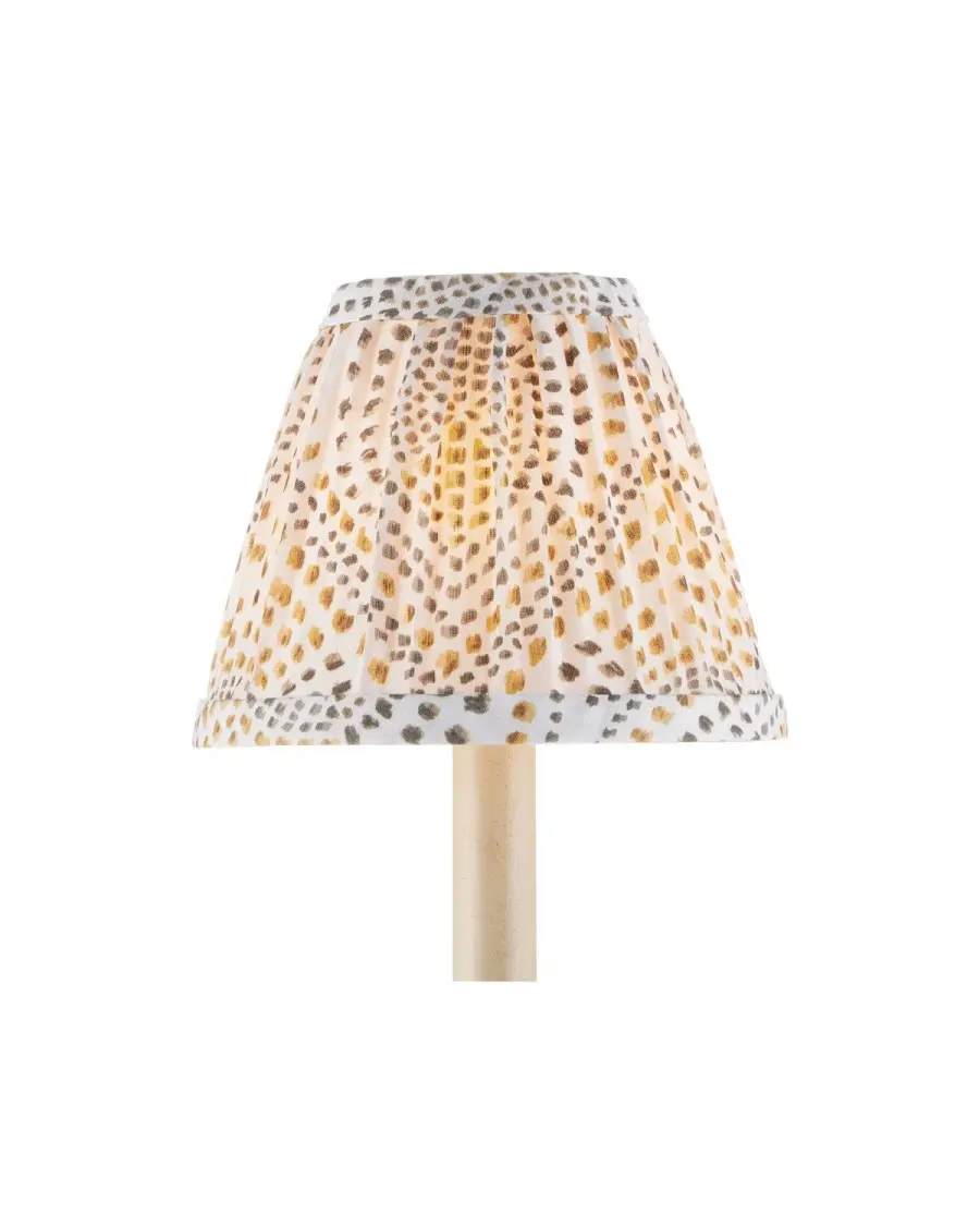 Lenore Chandelier Shade in Gold/Brown/Ivory