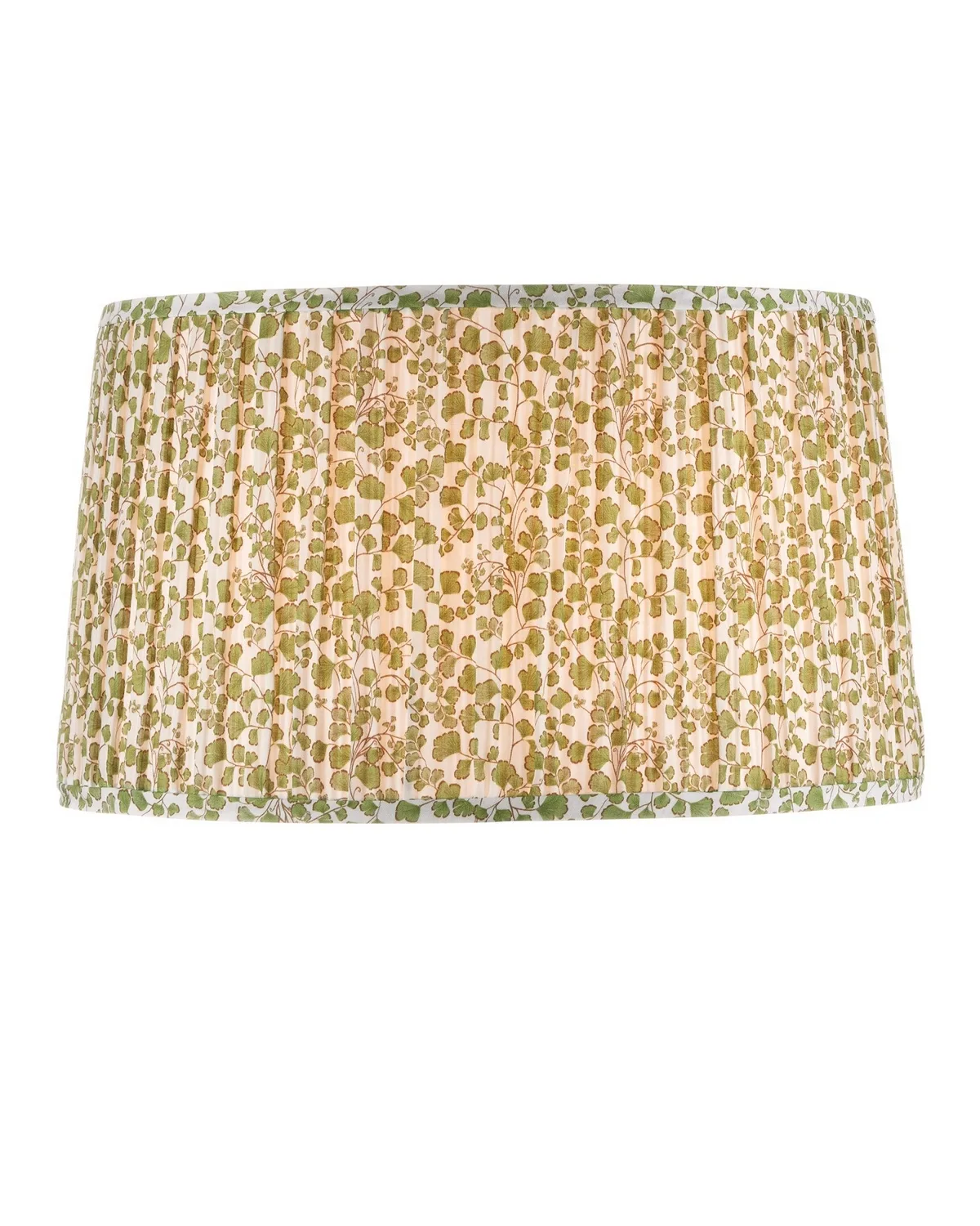 Maiden Fern Lamp Shade in Green/Ivory