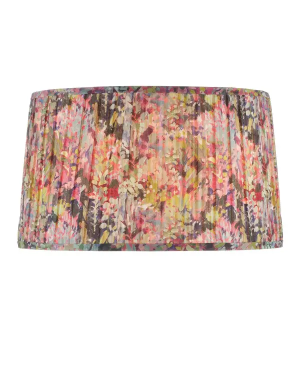 Wildflower Lamp Shade in Magenta/Green/Blue