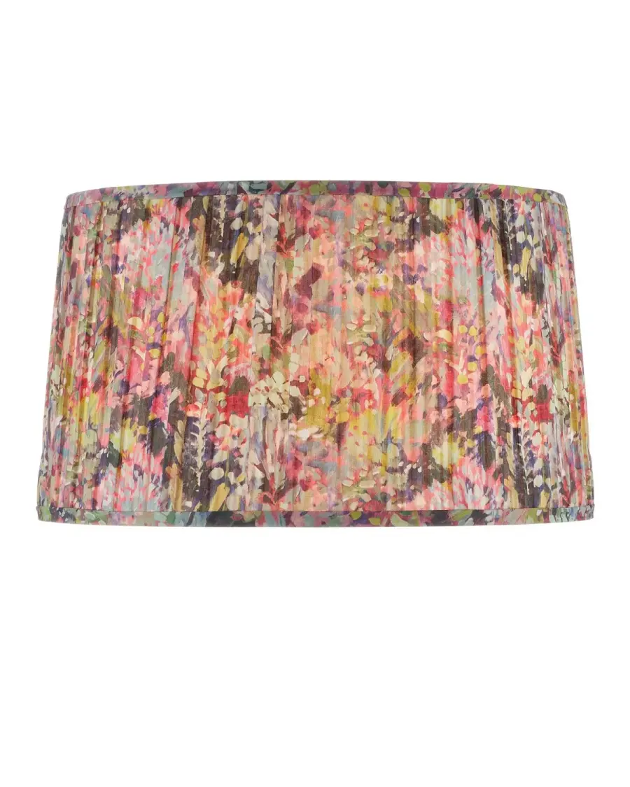 Wildflower Lamp Shade in Magenta/Green/Blue