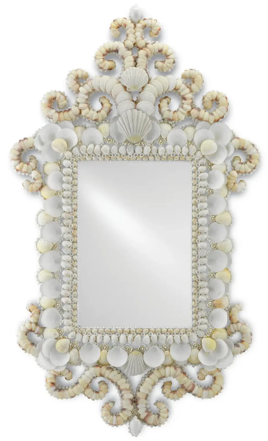 Cecilia Rectangular Shell Mirror