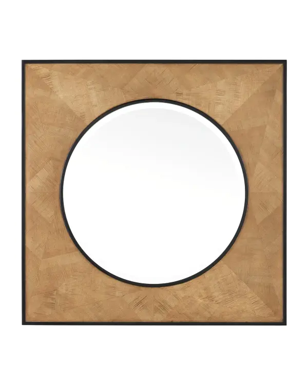 Kallista Taupe Large Mirror