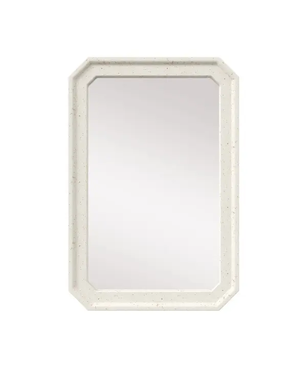 Carson Ivory Terrazzo Mirror