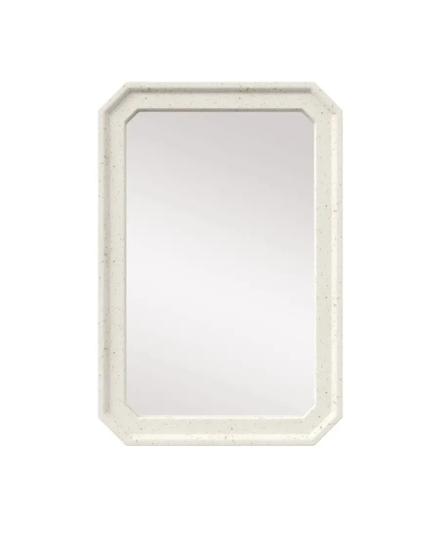 Carson Ivory Terrazzo Mirror