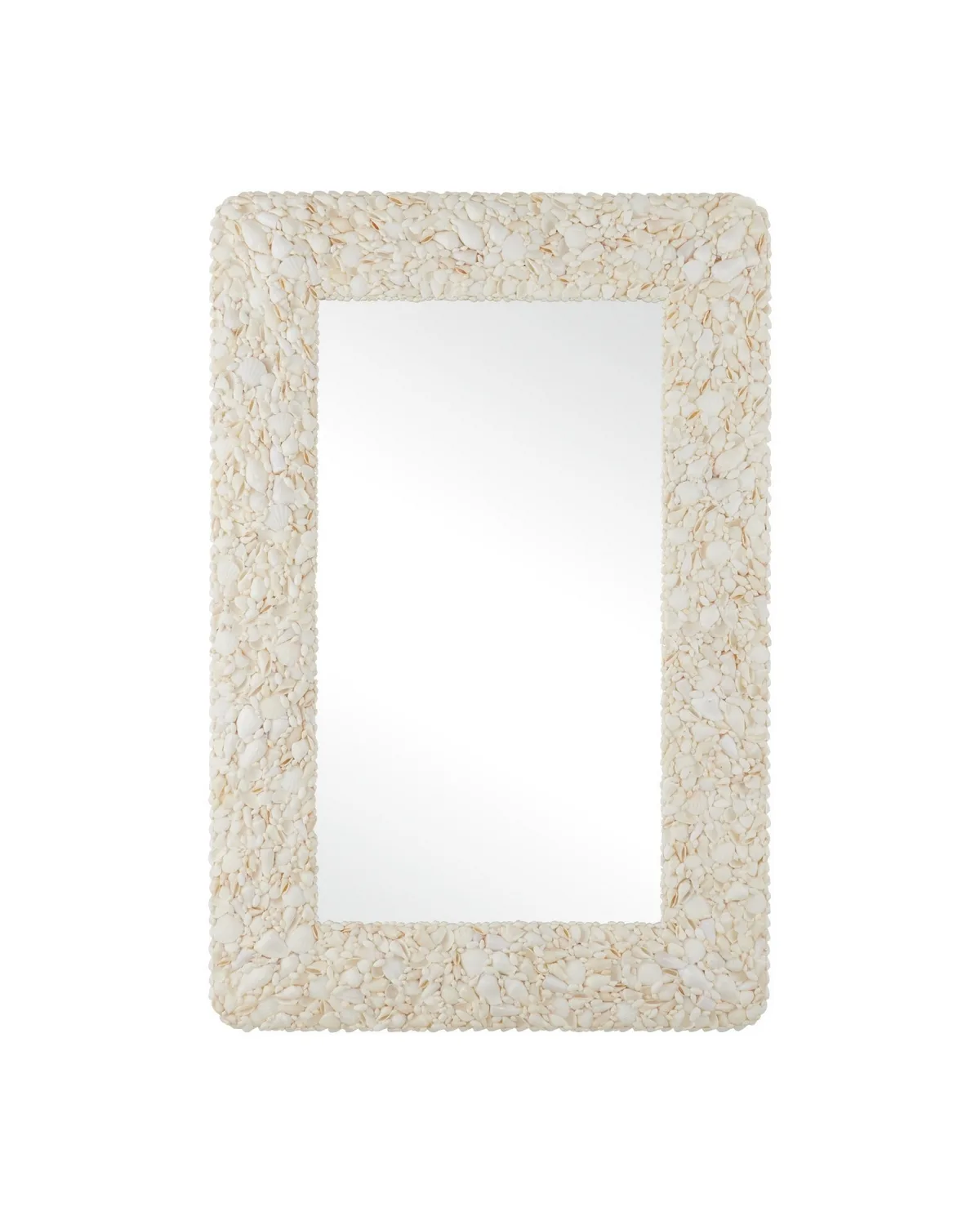 Turbinella Rectangular Mirror in Natural