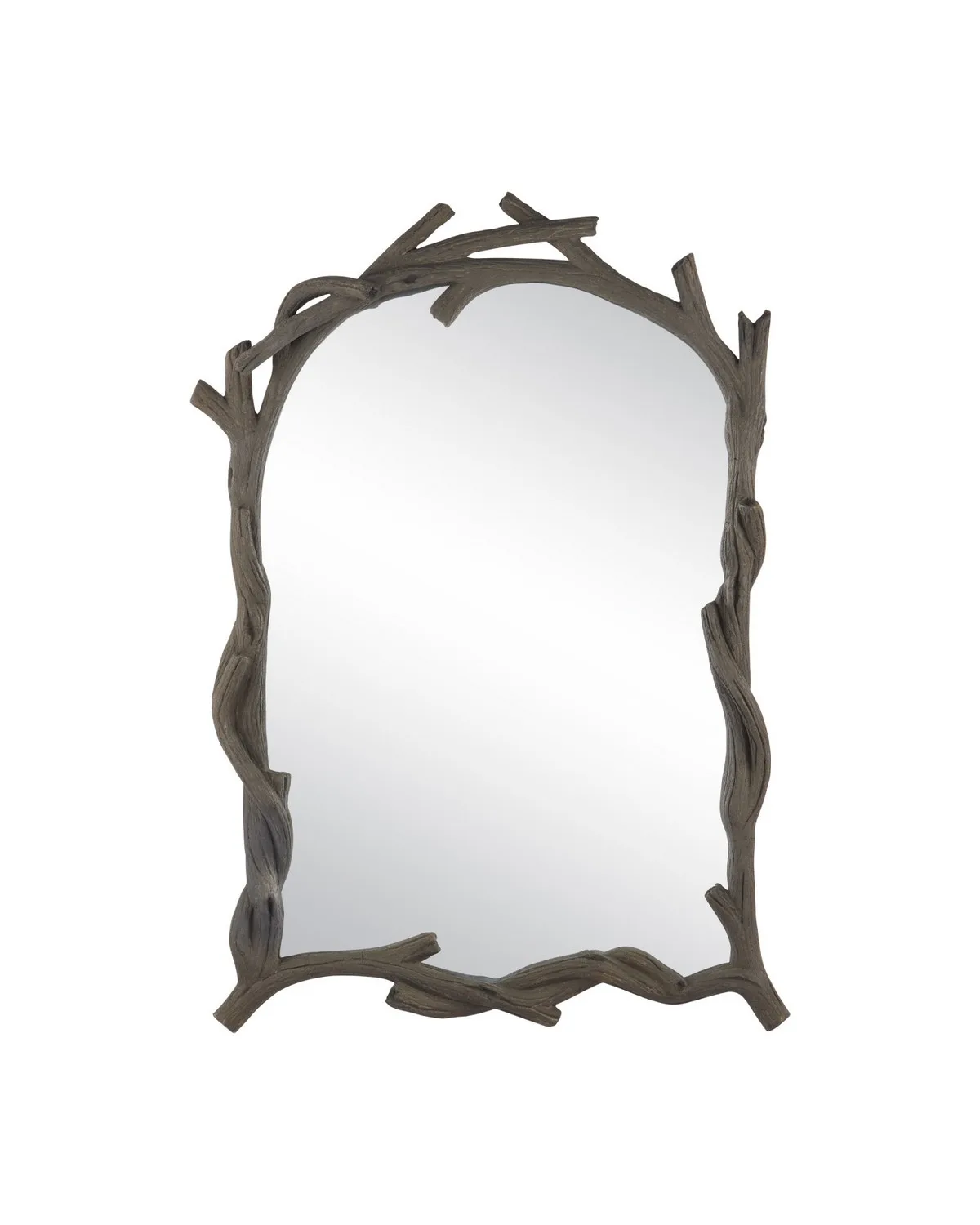 Dunmore Arch Mirror in Charbon de Bois