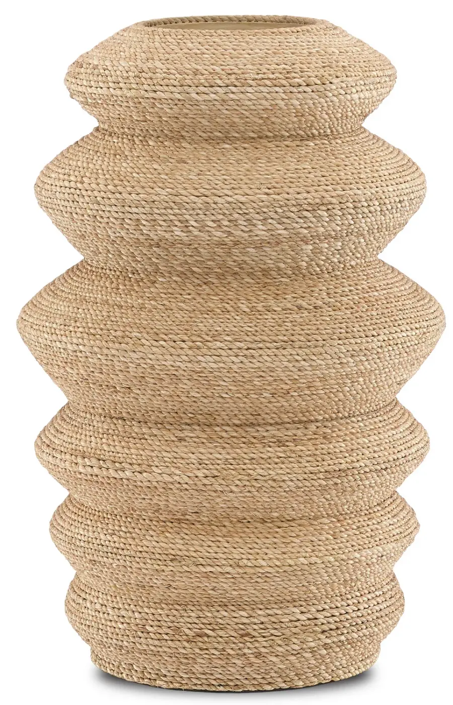 Kavala Natural Abaca Rope Vessel
