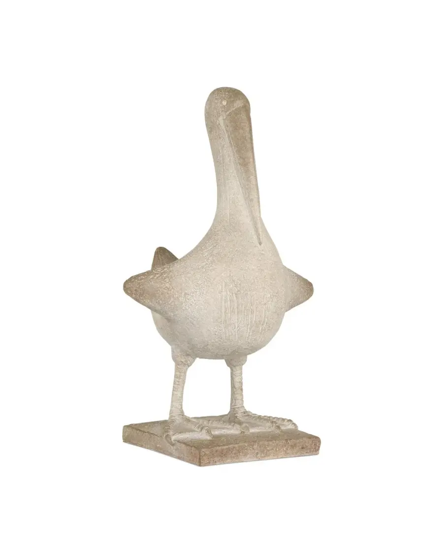 Lonely Albatross Sculpture in Beige