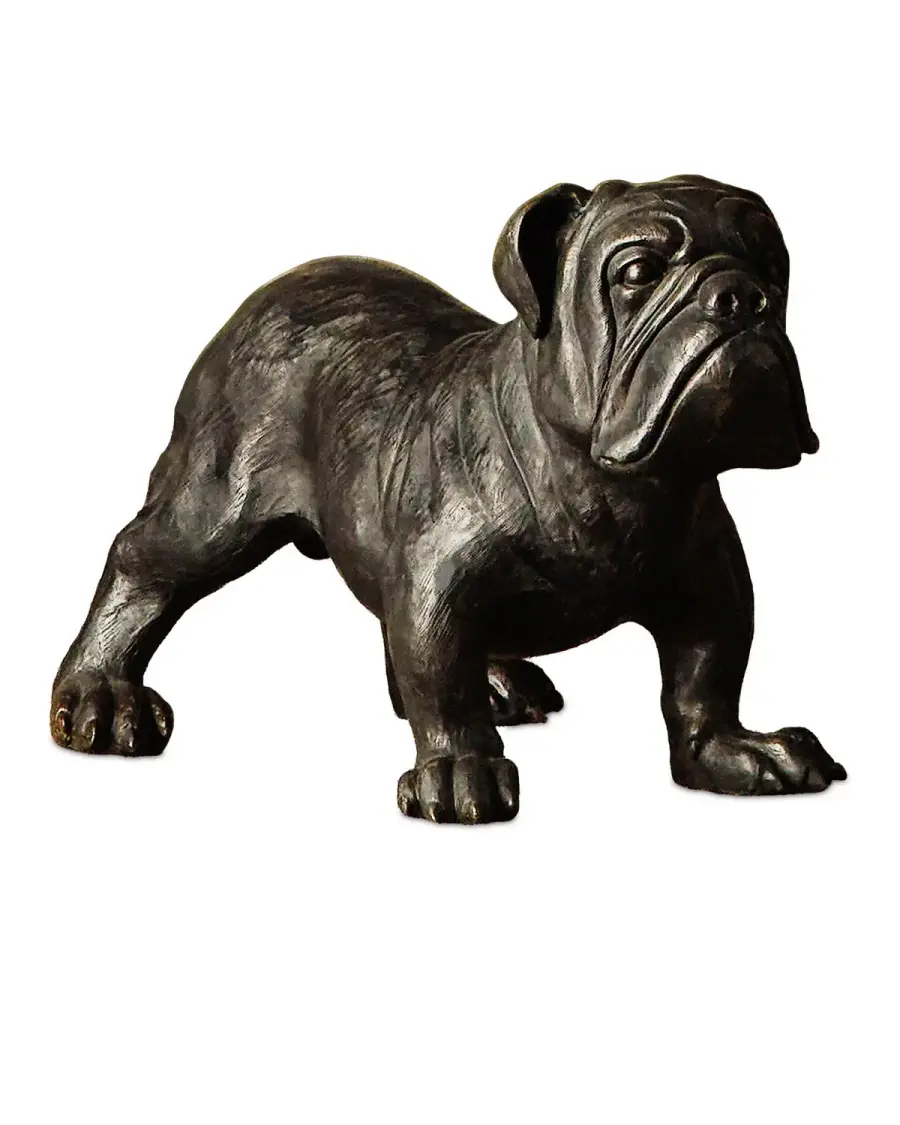 Bulwark the Bulldog Bronze Sculpture