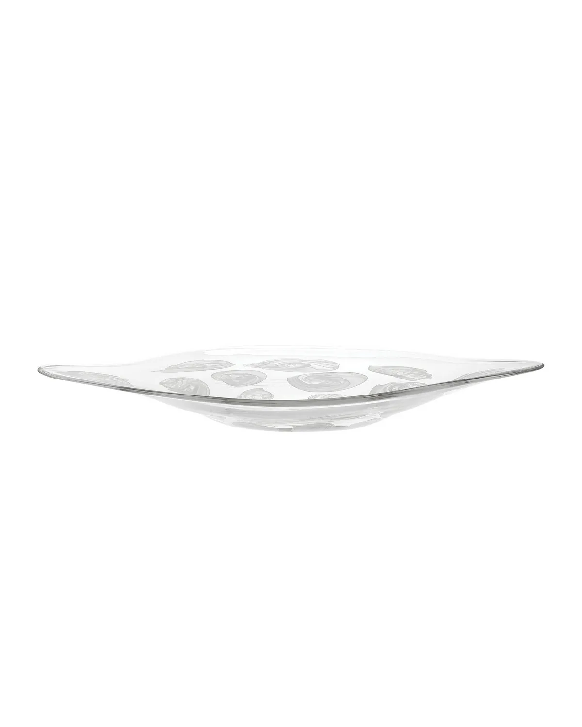 Aetheria Bowl in Clear/White